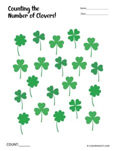 Count the Number of Clovers