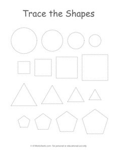 Trace the Shapes