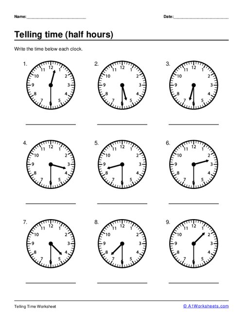 telling-time-worksheets-with-half-hours