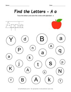 Find the Letter A a
