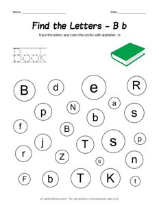 Find the Letter B b