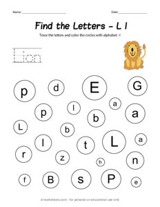 Find the Letter L l