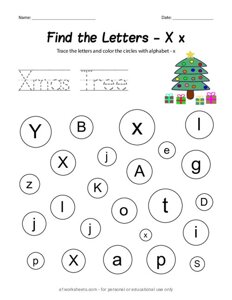 Find the Letter X x