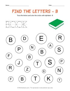 Find the Uppercase Letter B