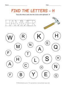 Find the Uppercase Letter H