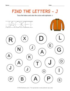 Find the Uppercase Letter J