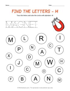 Find the Uppercase Letter M