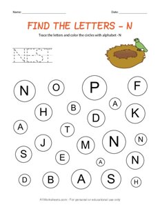 Find the Uppercase Letter N