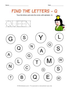Find the Uppercase Letter Q
