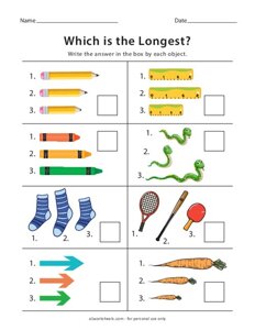 Which is the Longest Object?