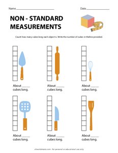 Non Standard Measurements - Kitchen