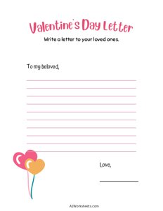 Valentines Day Letter